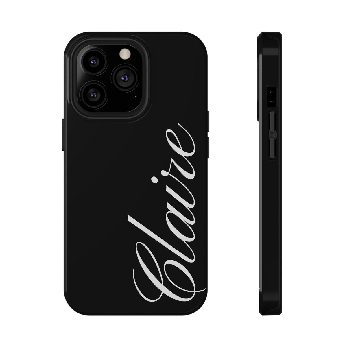 Custom Black iPhone Case