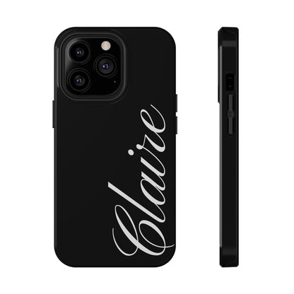 Custom Black iPhone Case