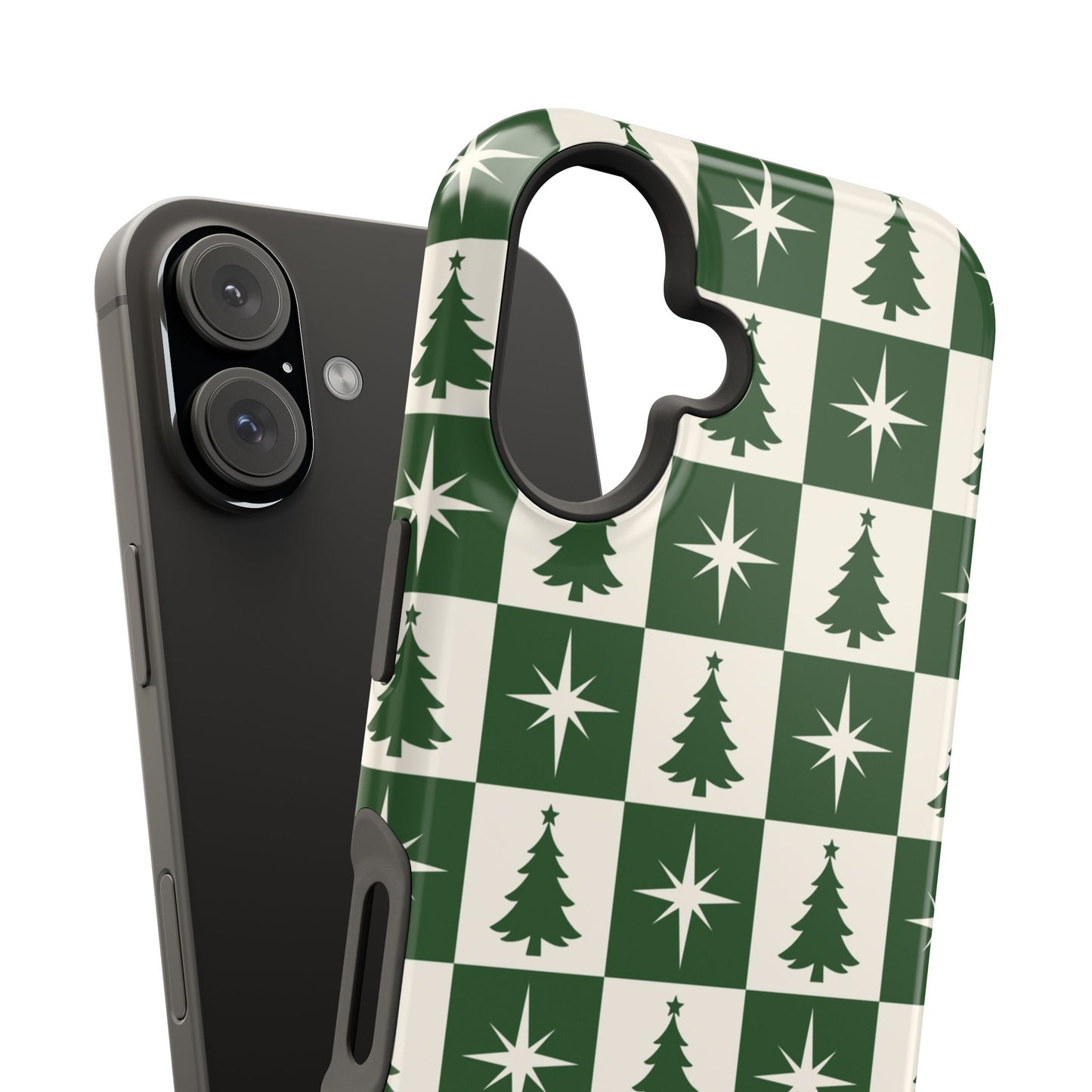 Evergreen Check iPhone Case