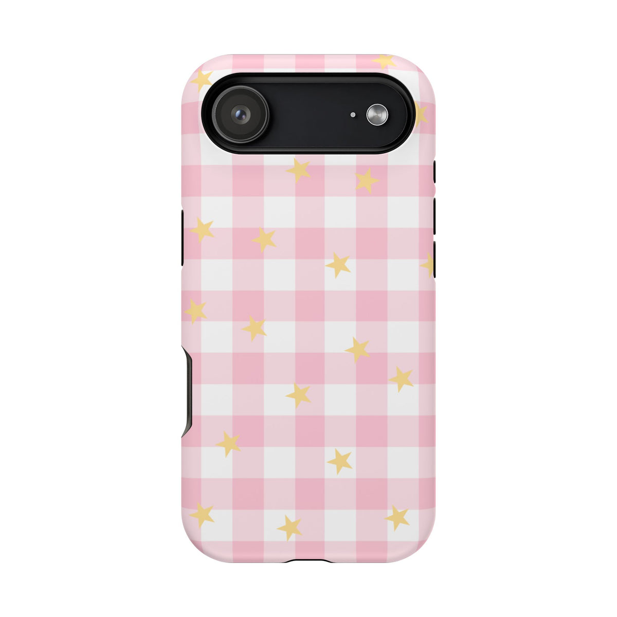 Pink Lemonade Gingham iPhone Case