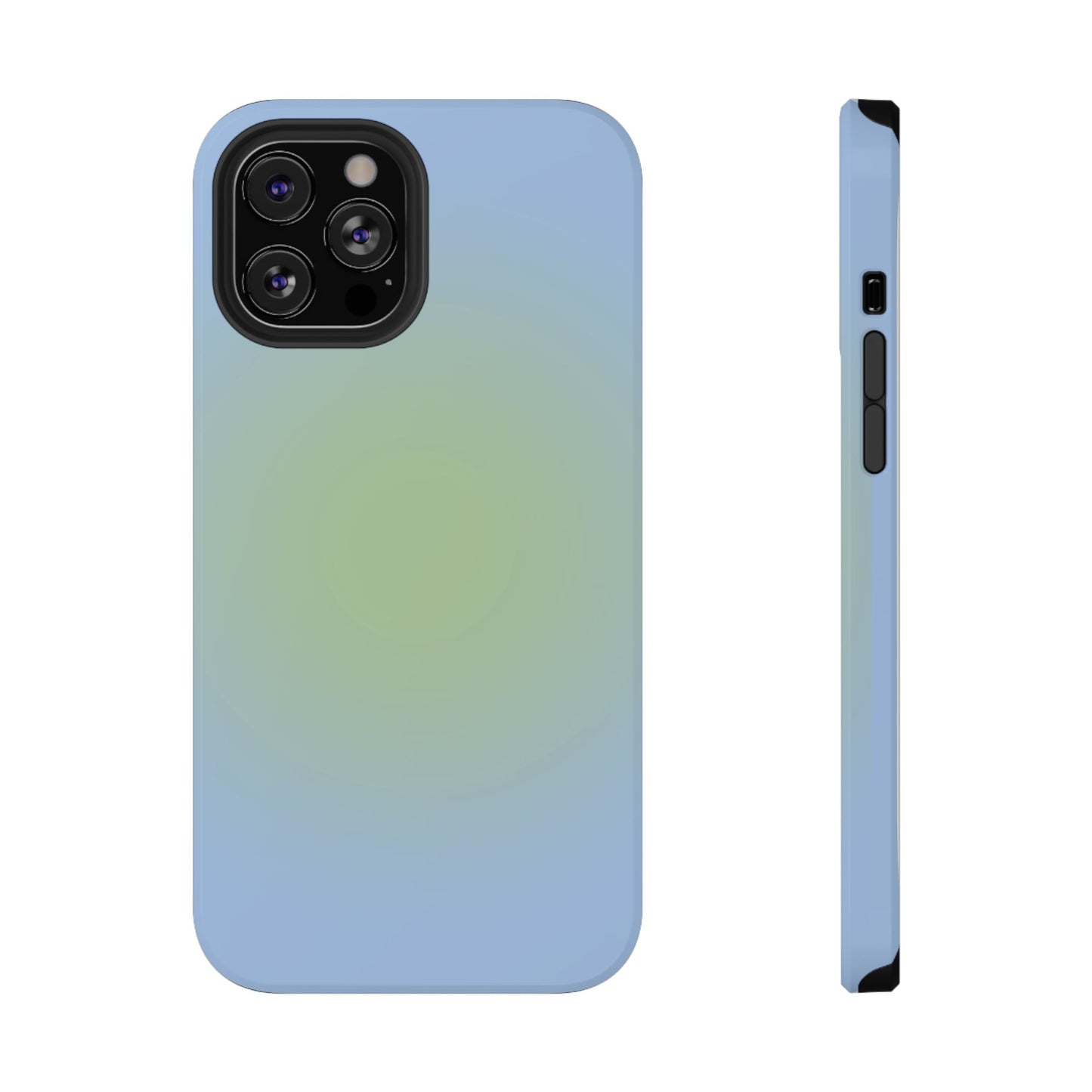 Blue & Green Aura iPhone Case