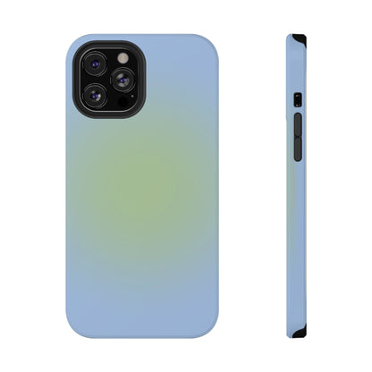 Blue & Green Aura iPhone Case