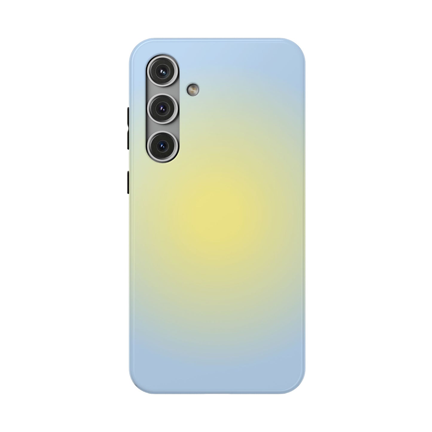 Yellow & Blue Aura Samsung Case