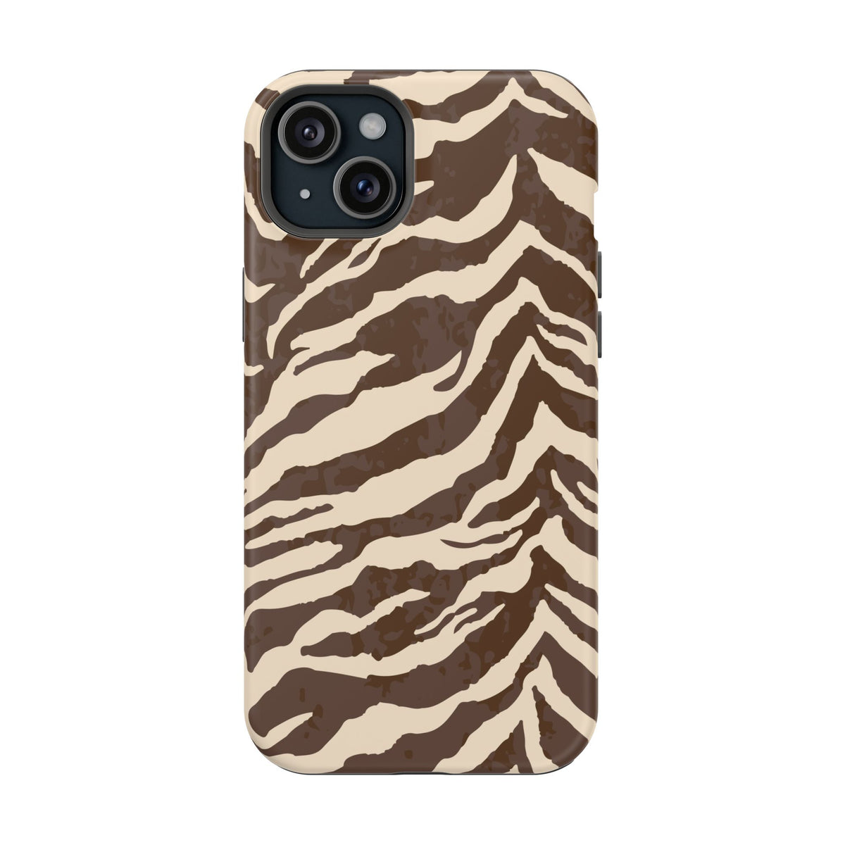 Brown Zebra iPhone Case