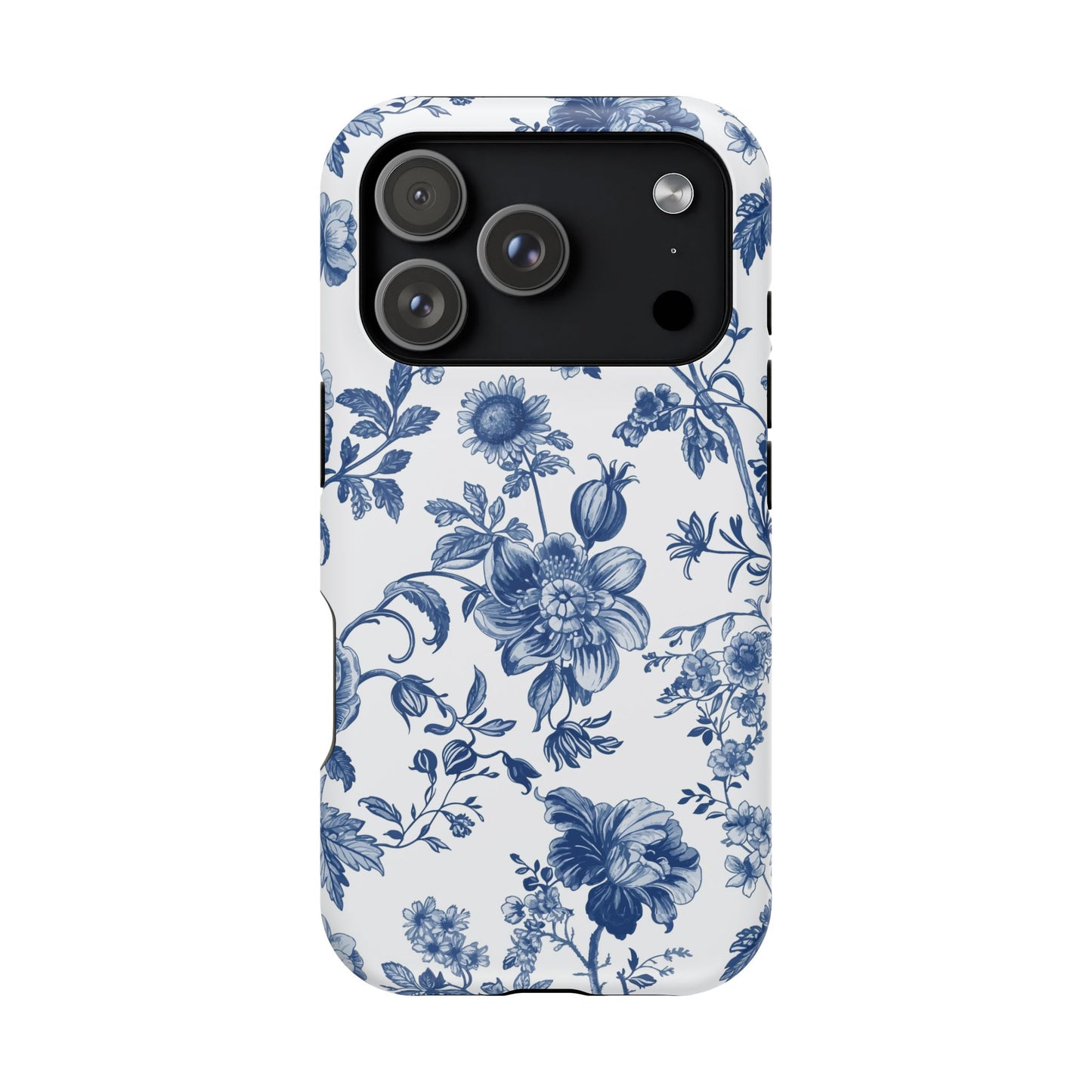 French Navy Toile iPhone Case