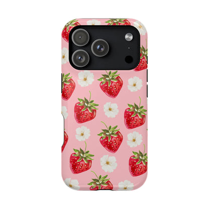 Strawberry Garden iPhone Case