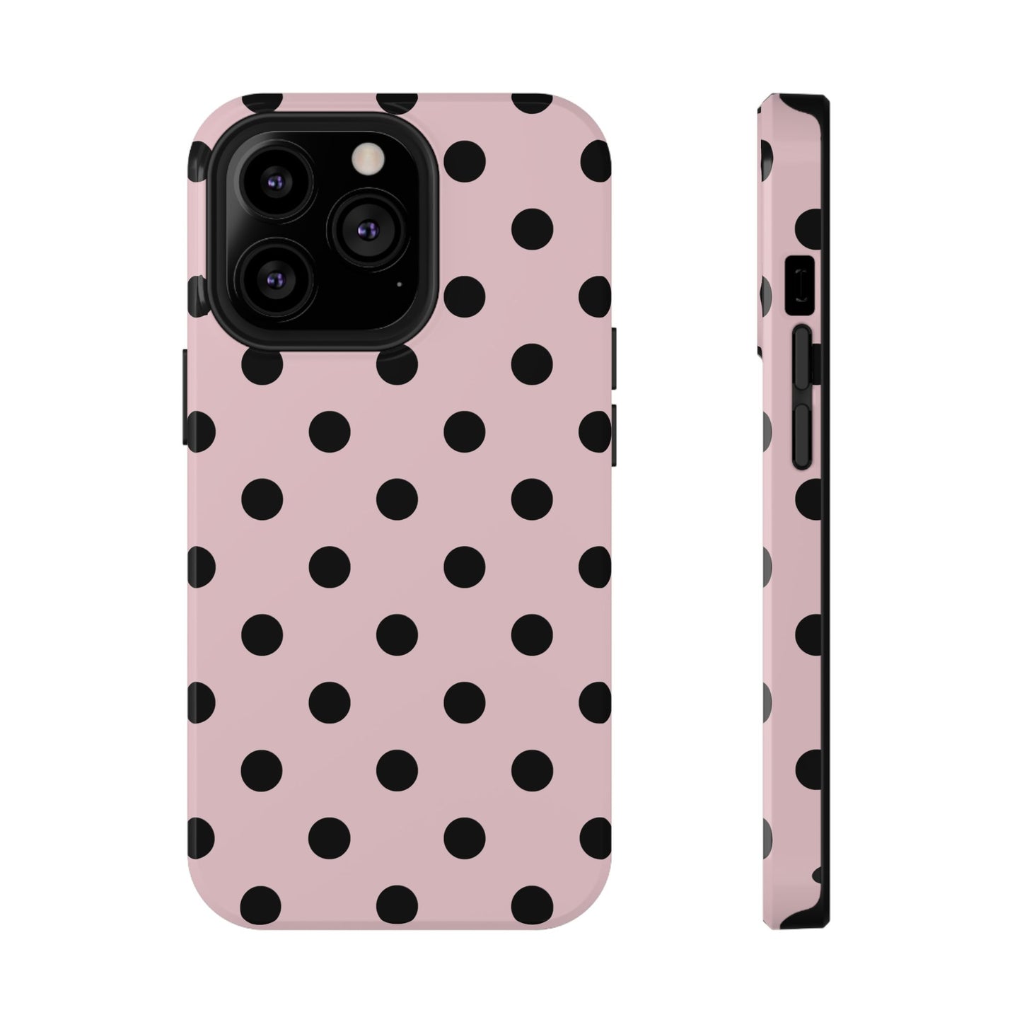 Pink Polka Dots iPhone Case