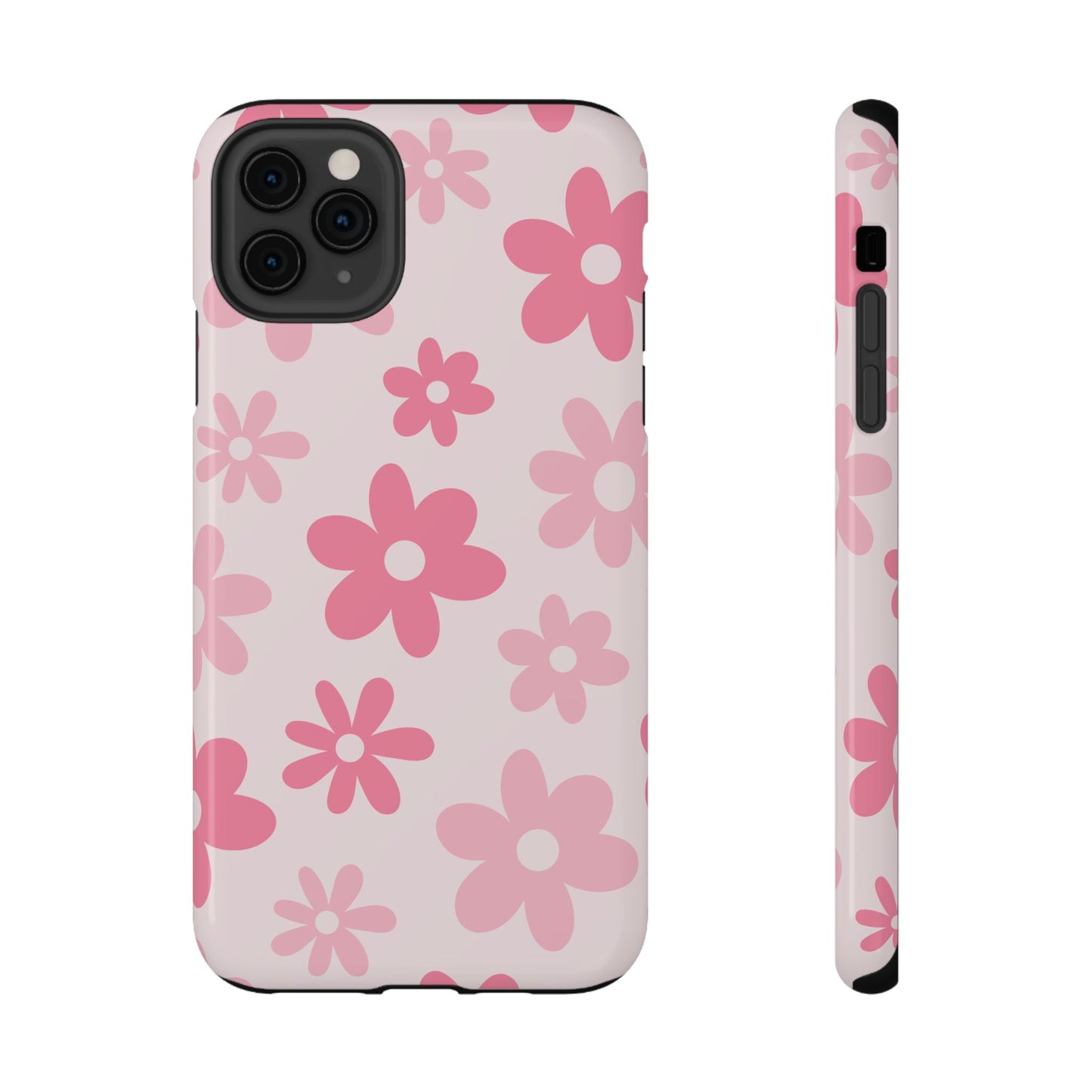 Pink Flower Power iPhone Case