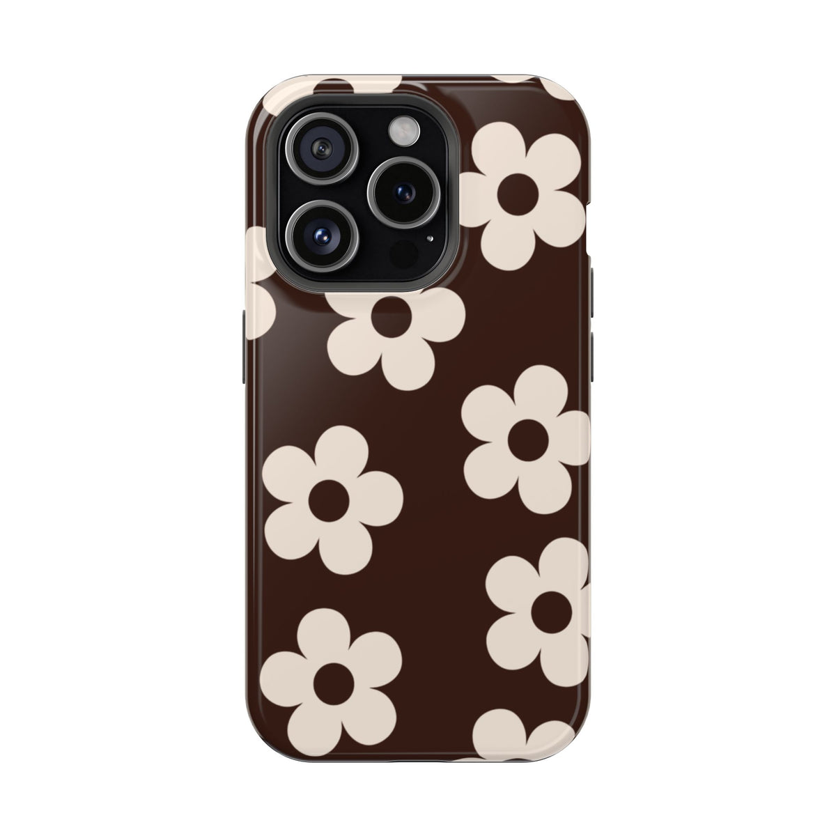 Cocoa Flowers iPhone Case