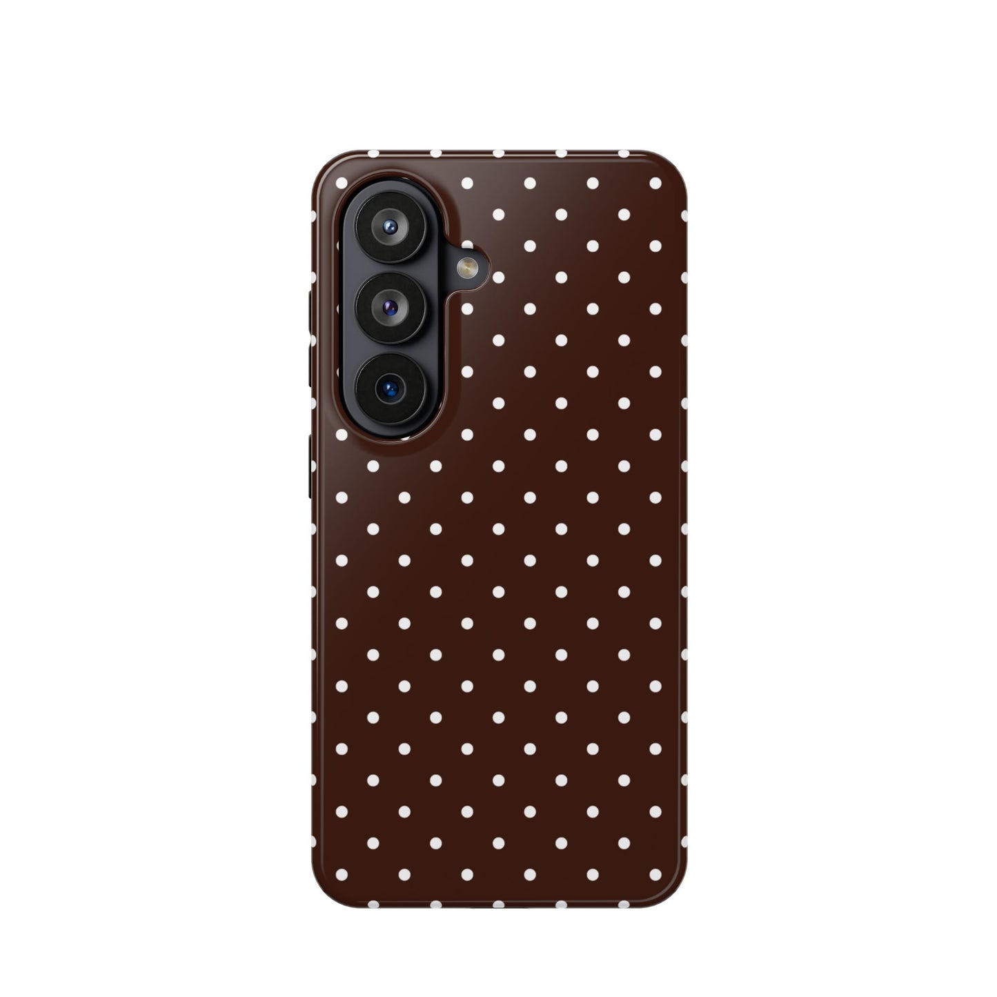 Mocha Mini Dots Samsung Case