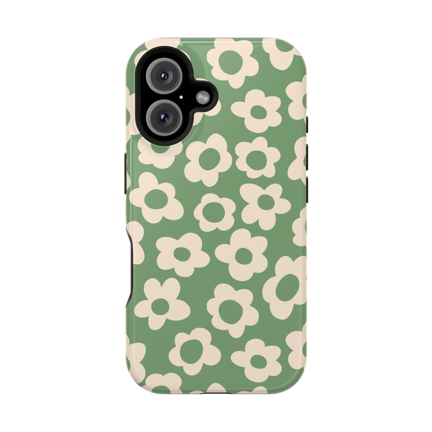 Green Las Flores iPhone Case