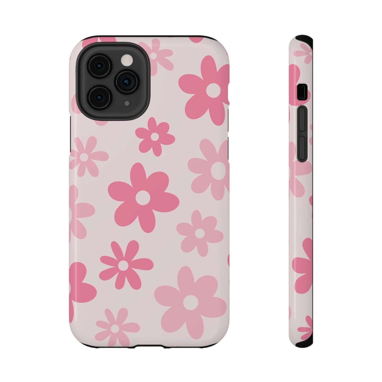 Pink Flower Power iPhone Case