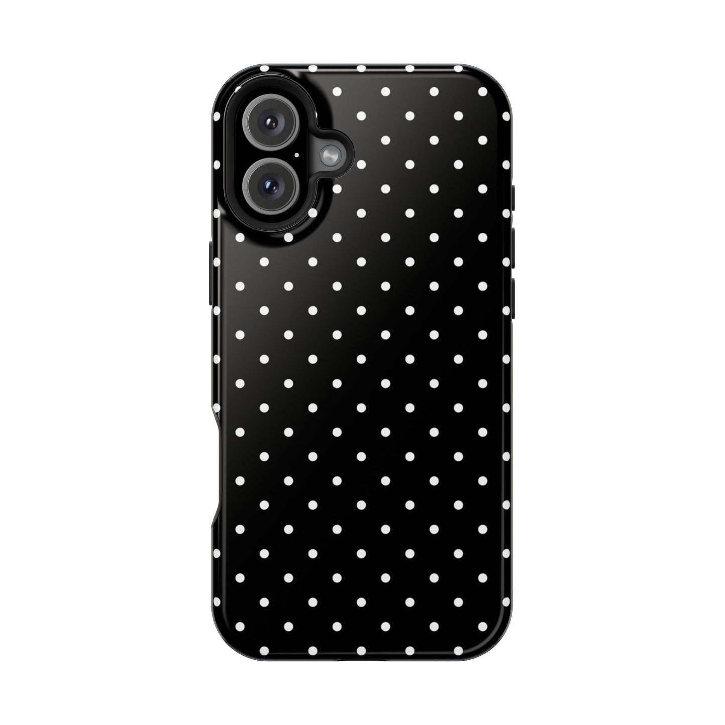White Mini Dots iPhone Case