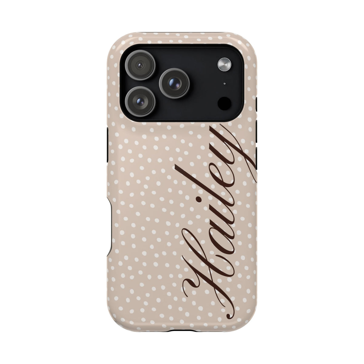 Custom Vanilla Dots iPhone Case