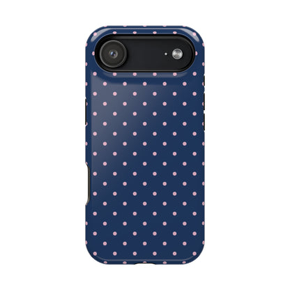 Periwinkle Mini Dots iPhone Case