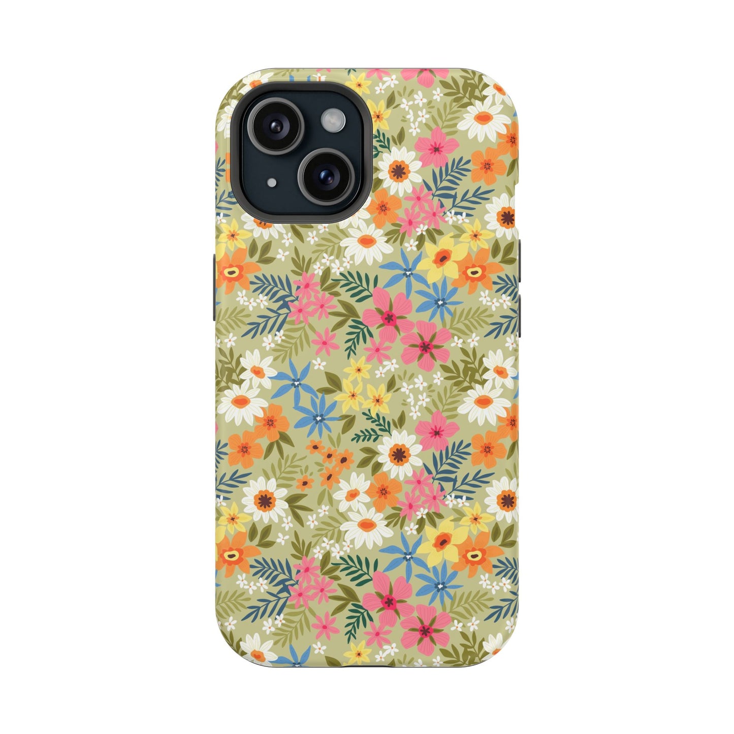 Colorful Posies iPhone Case