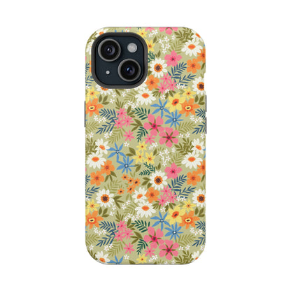 Colorful Posies iPhone Case