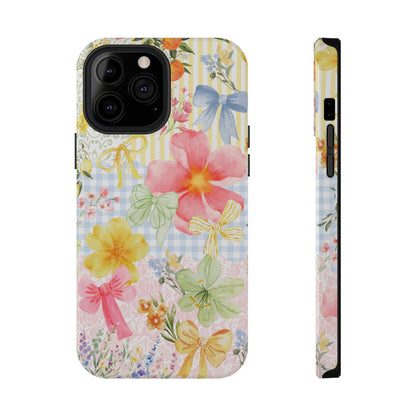 Garden Party Collage iPhone Case