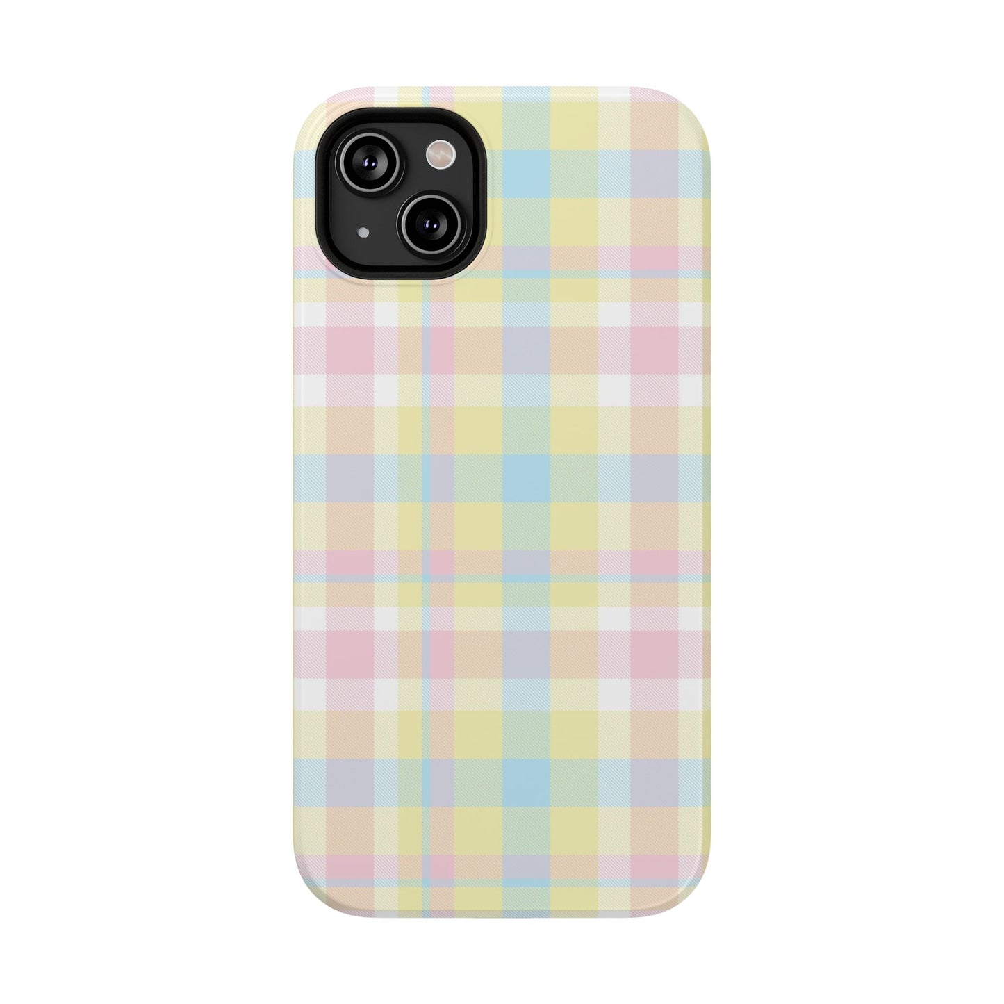 Buttercream Plaid iPhone Case
