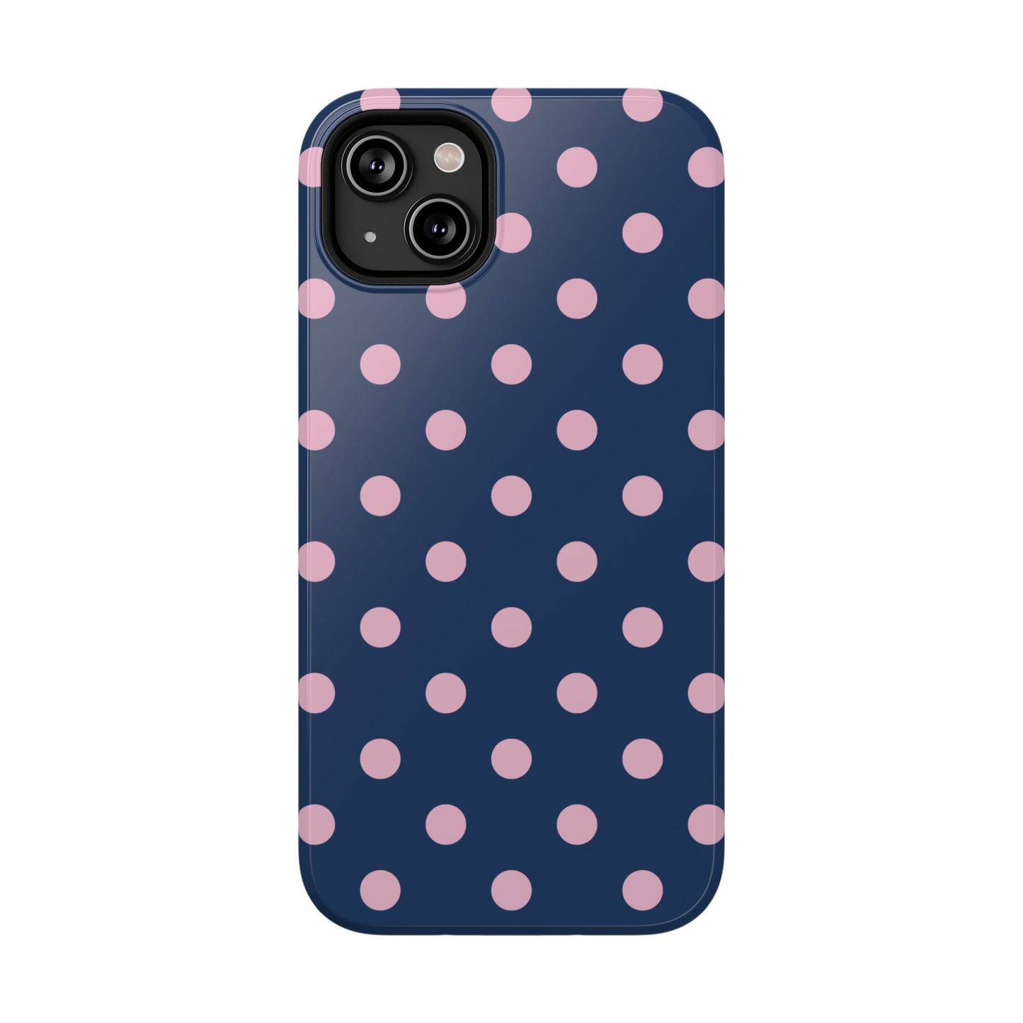 Periwinkle Polka Dots iPhone Case