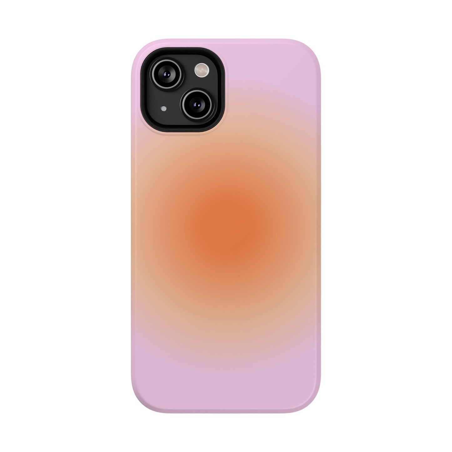 Orange & Purple Aura iPhone Case