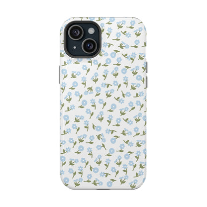 Blue Bloom iPhone Case