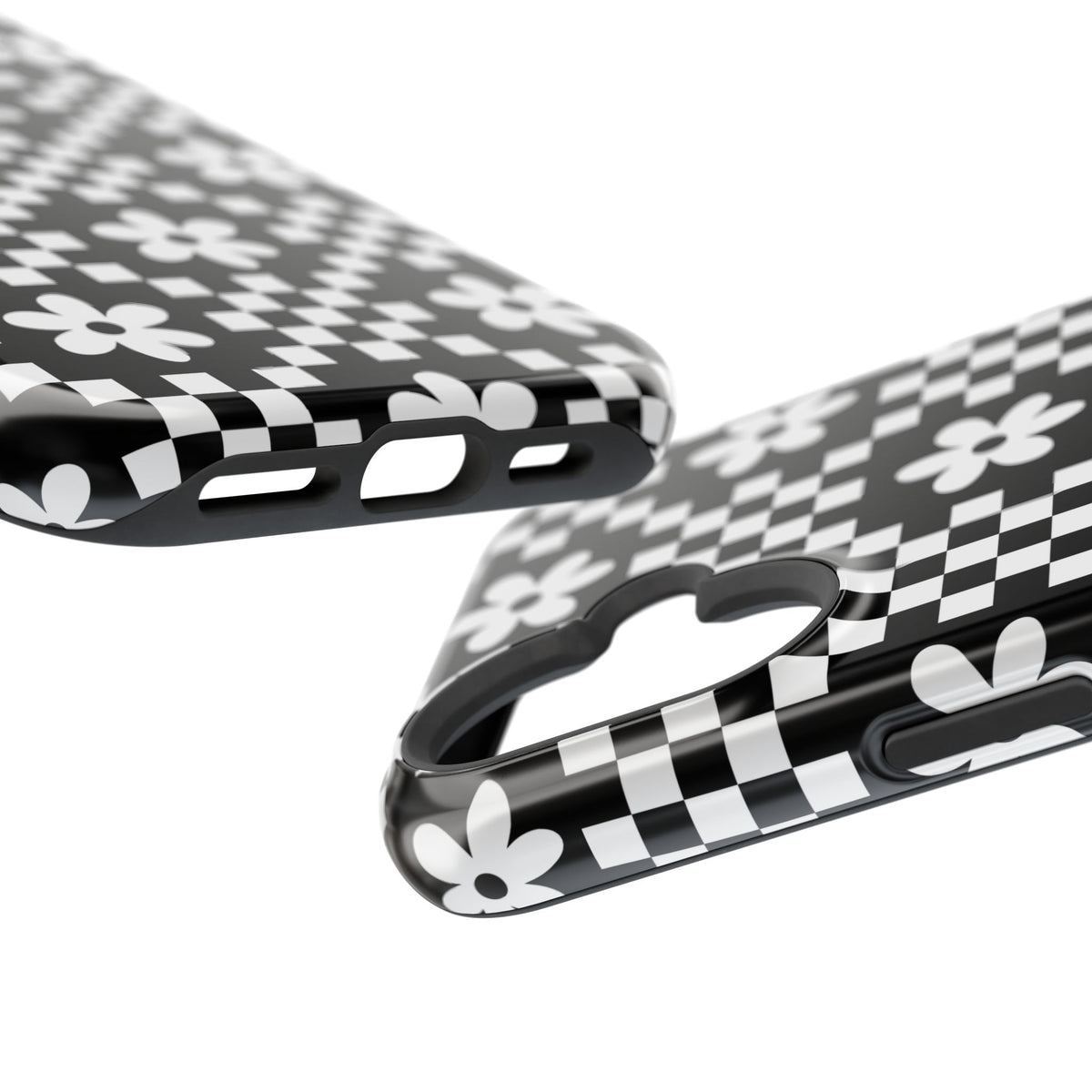 Checkerboard Daisy iPhone Case from Stella Cases