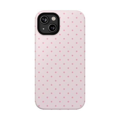 Pink Sprinkles Mini Dots iPhone Case