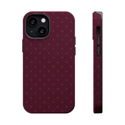Berry Mini Dots iPhone Case