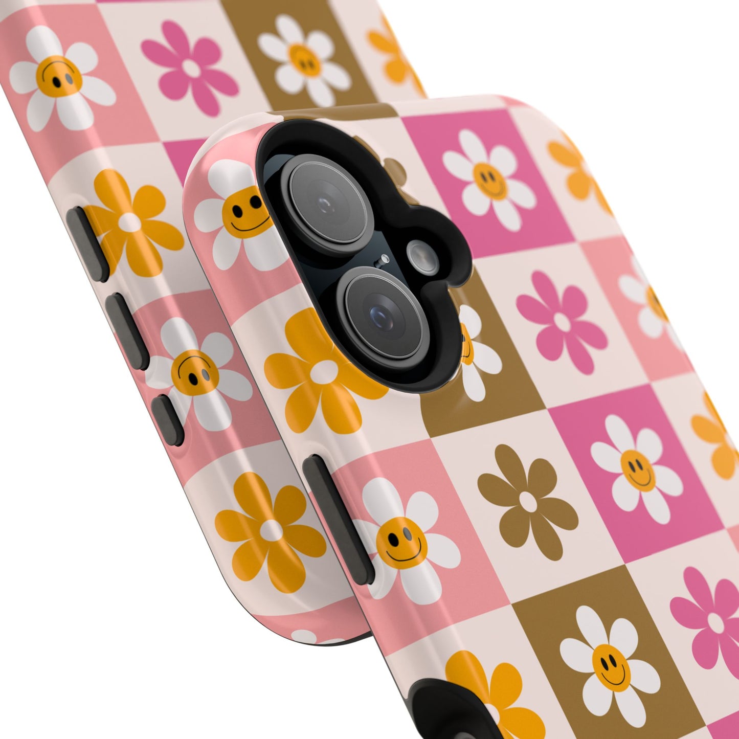 Smiley Flowers iPhone Case