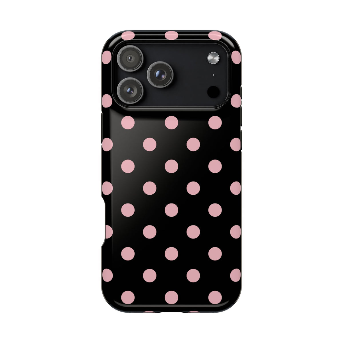 Sweet Midnight Polka Dots iPhone Case