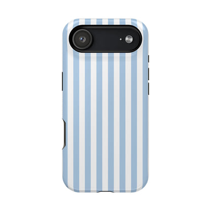 Blue Picnic Stripes iPhone Case