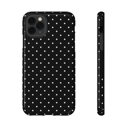 White Mini Dots iPhone Case