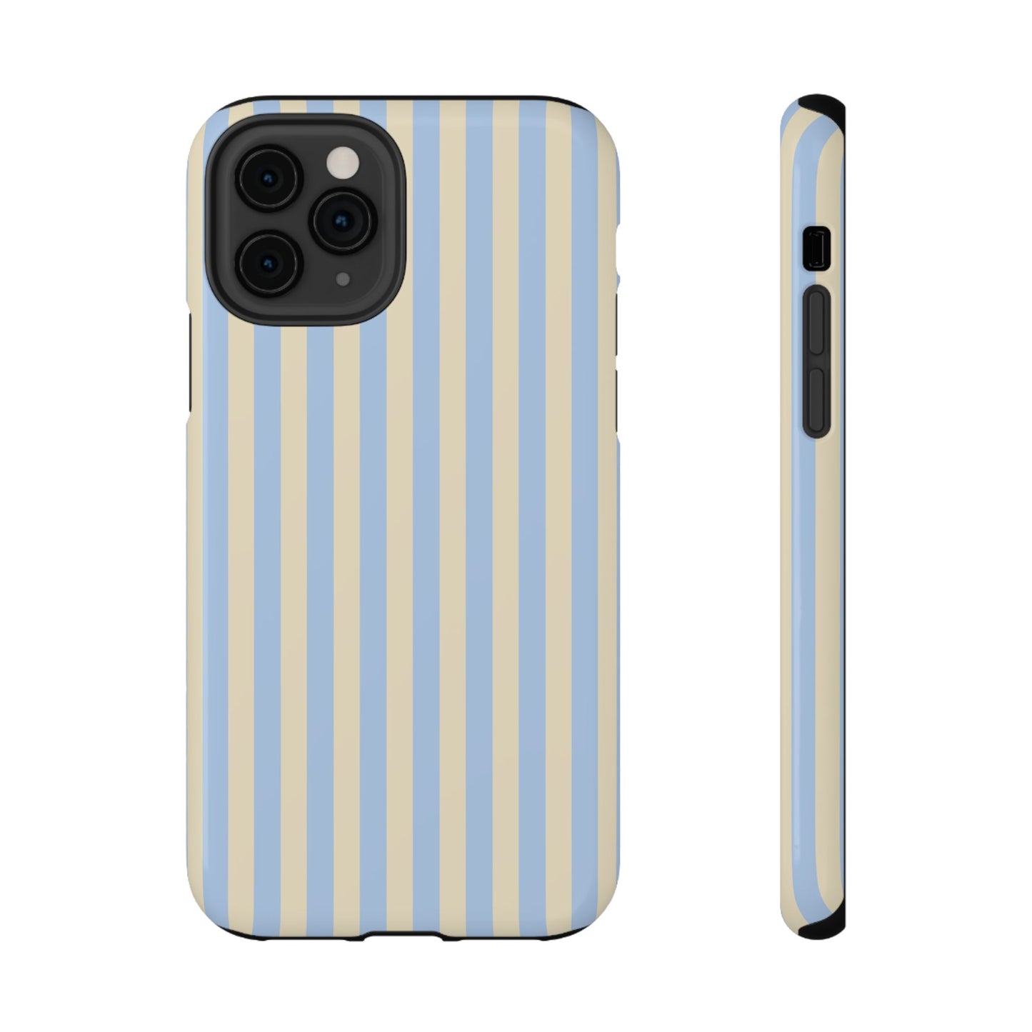 Lemon Sky Stripes iPhone Case