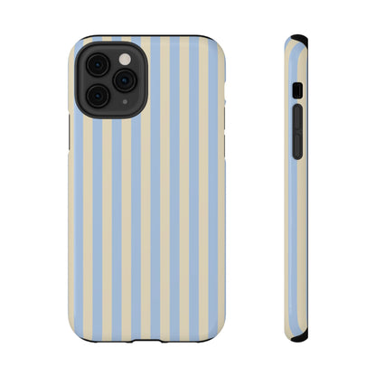 Lemon Sky Stripes iPhone Case