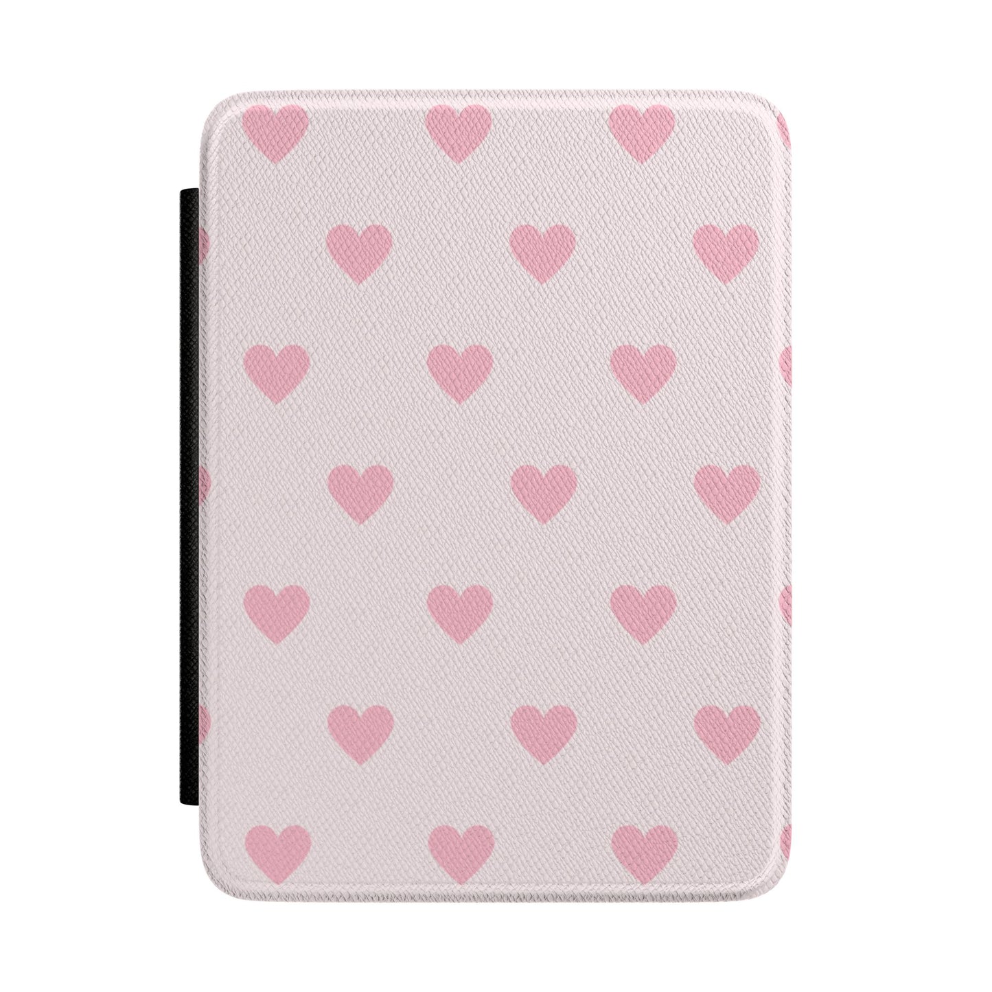 Light Pink Hearts Kindle Case