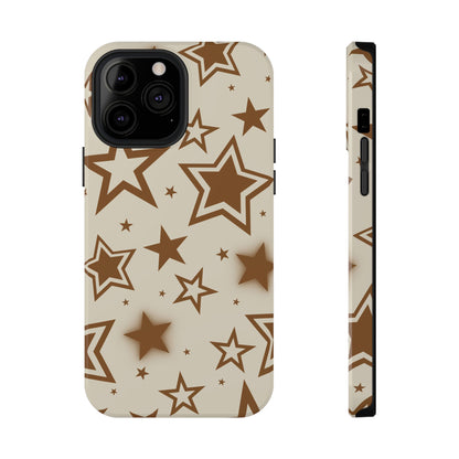 Brown Stardust iPhone Case