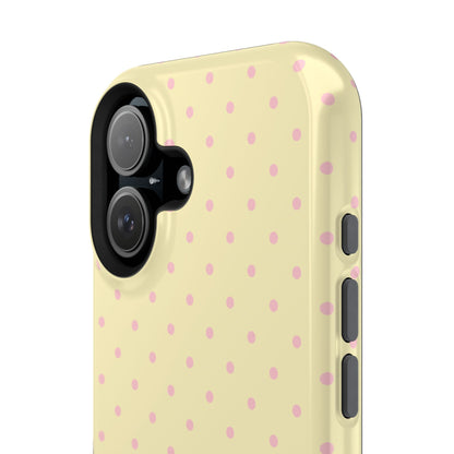Lemon Sugar Mini Dots iPhone Case