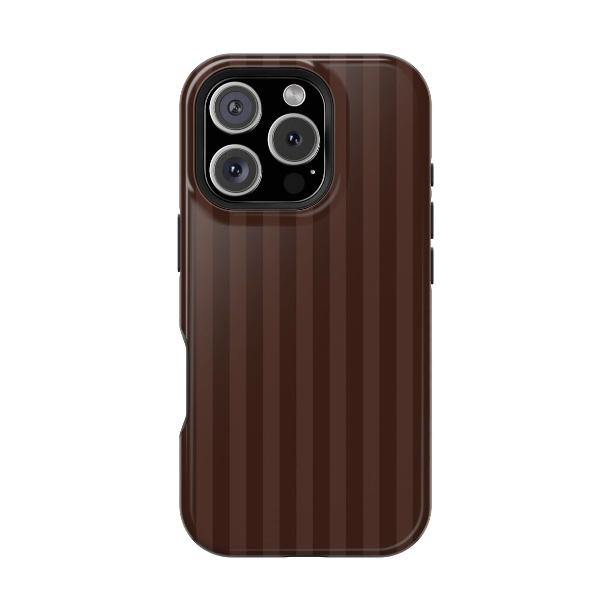 Mocha Stripes iPhone Case