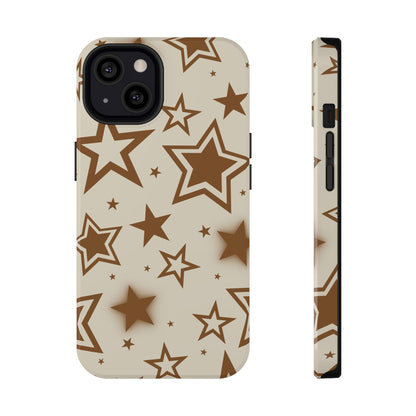Brown Stardust iPhone Case