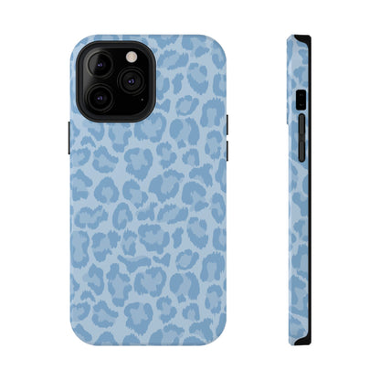 Blue Leopard iPhone Case