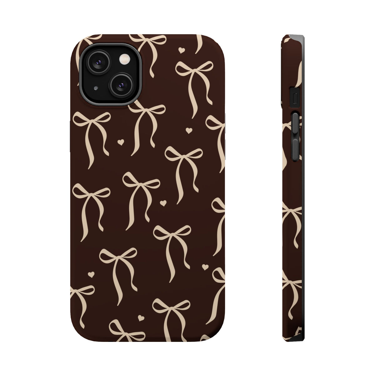 Chocolate Bows iPhone Case