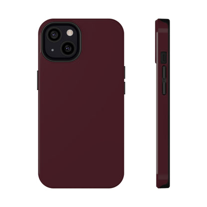 Burgundy iPhone Case
