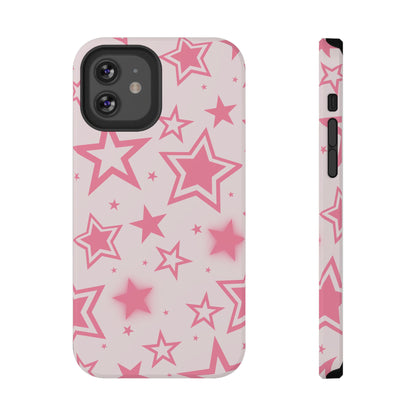 Hot Pink Stardust iPhone Case