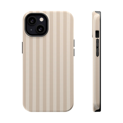Beige Stripes iPhone Case
