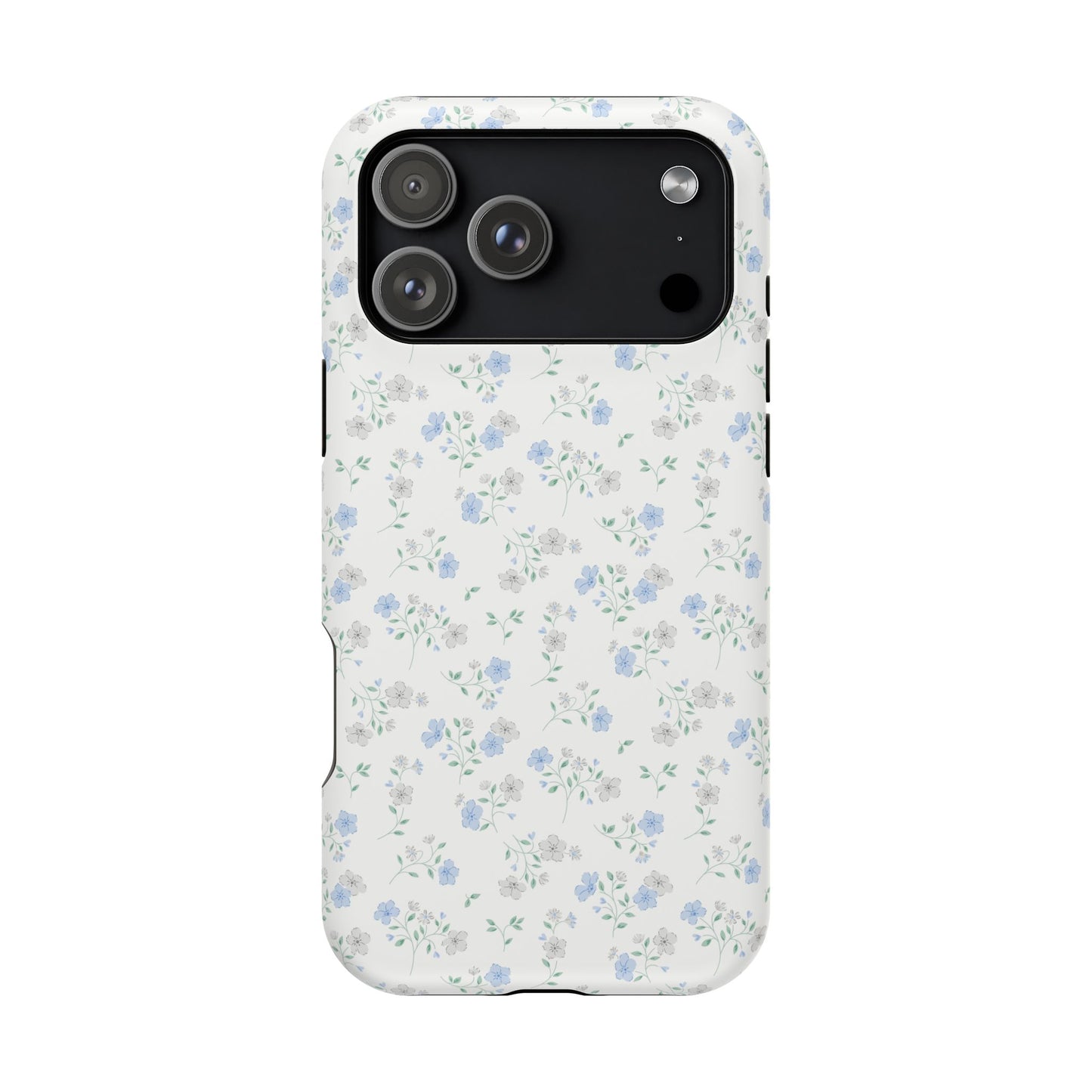 Blue Floral Ditsy iPhone Case
