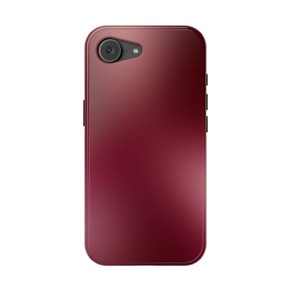 Burgundy Aura iPhone Case