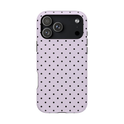 Lilac Mini Dots iPhone Case