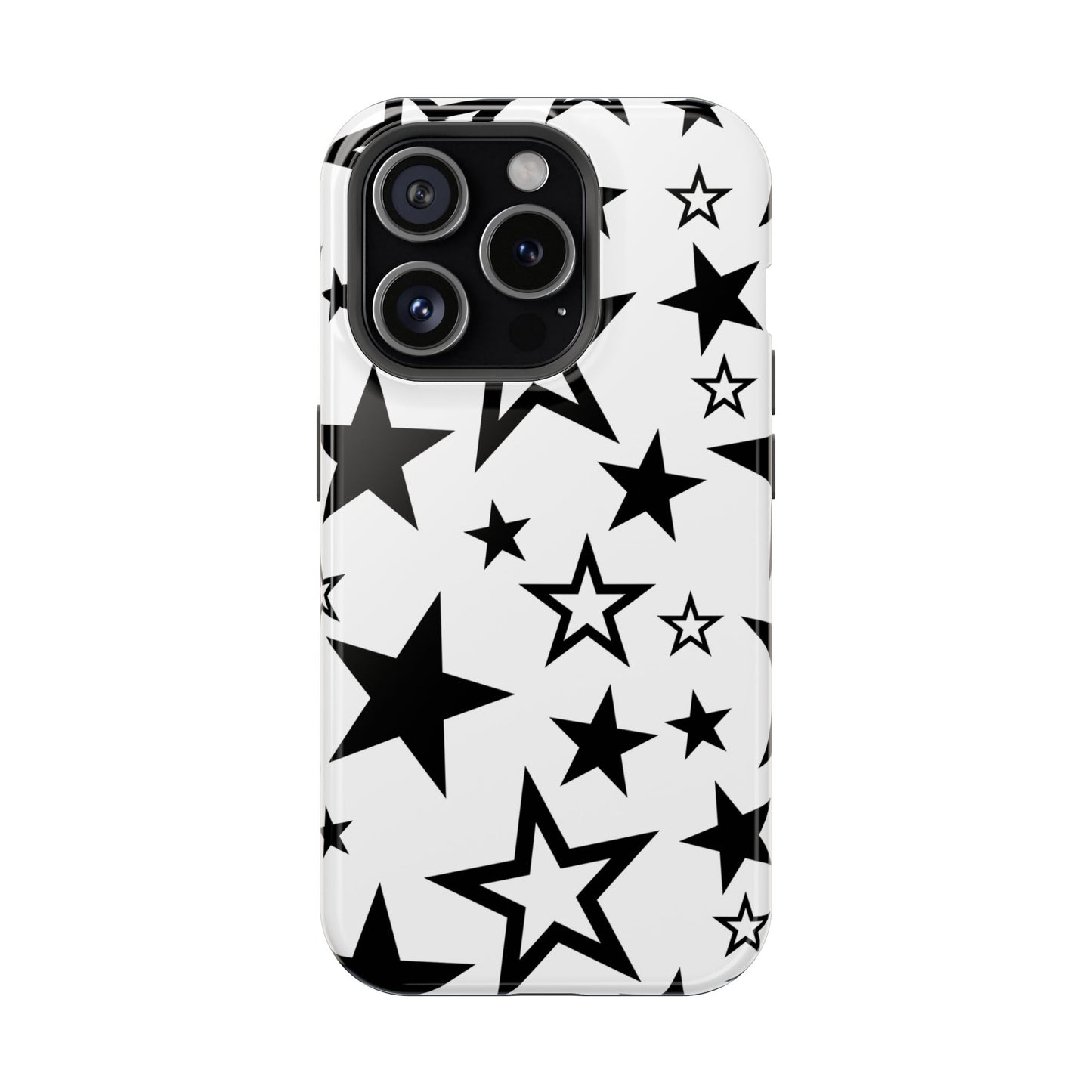 Mono Y2K Stars iPhone Case
