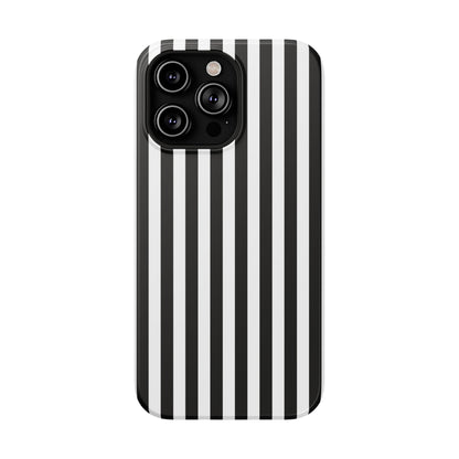 Noir Stripes iPhone Case